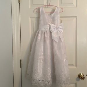 Flower girl wedding dress Girls size 7